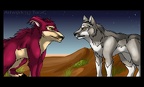 Bandicoot and Wolf