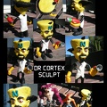 Dr Neo Cortex Sculpture Photos