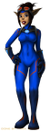 Cienna Aries (DreadZone suit)