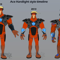 Front drawing comparison - Ace Hardlight DZ