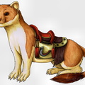 Commission - Riding Weasel