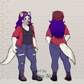 Commission - Brooke ref sheet (casual outfit)