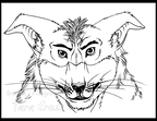 Lineart - Age of Anthros Crunch headshot