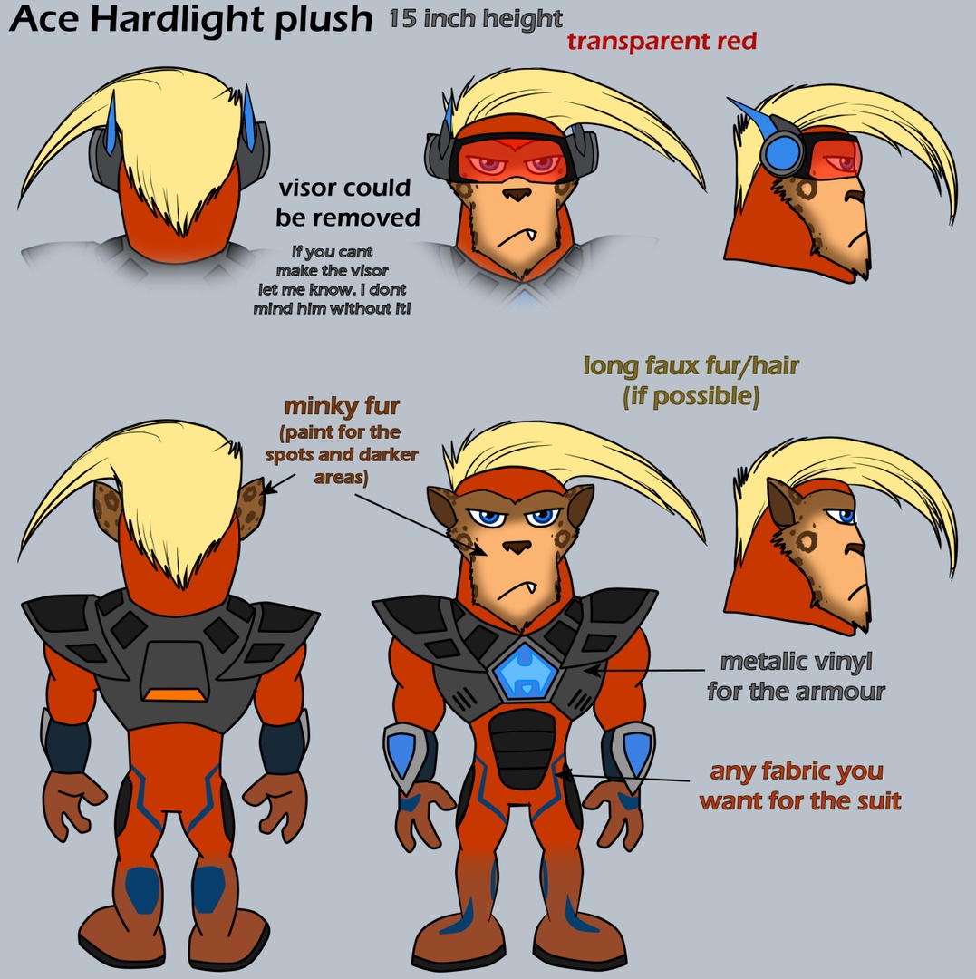 Concept - Ace plush