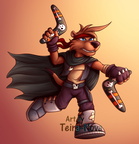 Commission - Sly the Tasmanian Tiger