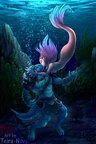 Commission - Mermaid's Kiss