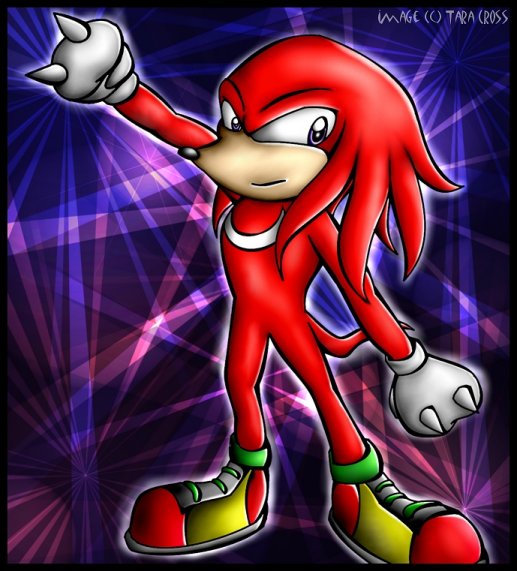 Knuckles for Purple echidna
