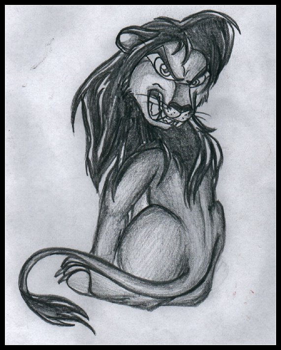 Random Lion Sketch