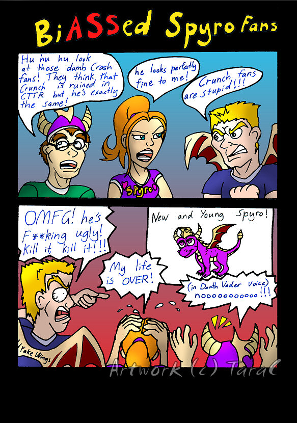 Comic - biASSed Spyro fans