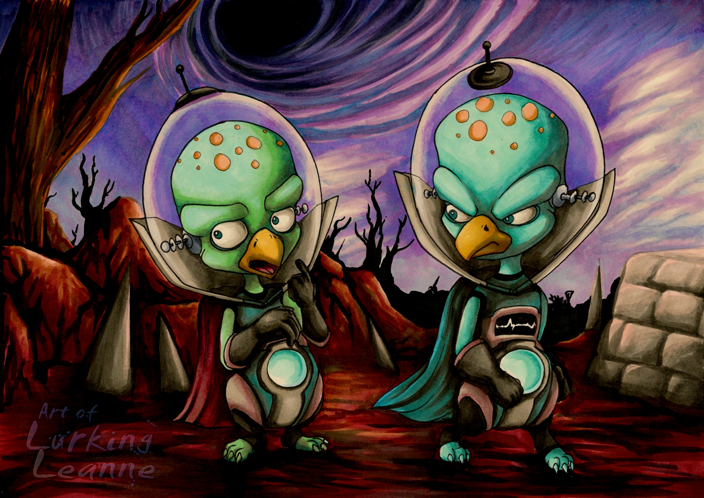 Art Trade - The Evil Twins