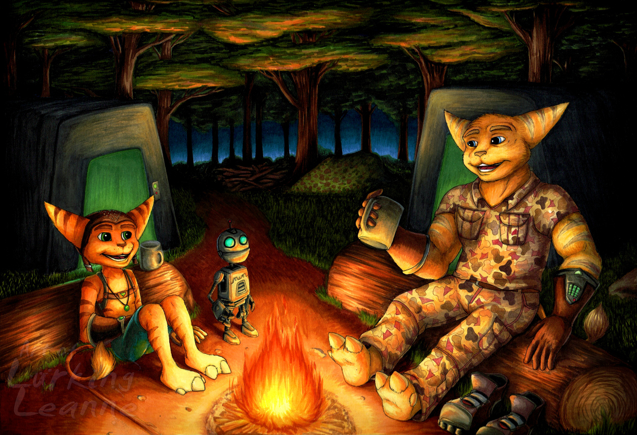 Commission - Out Camping.jpg