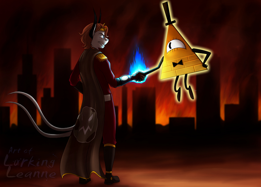 Prize pic - Overlord Cookie and Bill Cipher.jpg