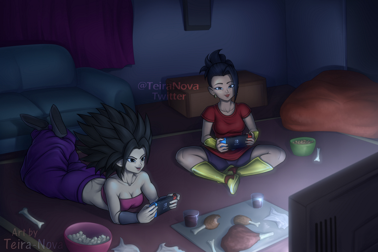 Commission - Girl Gamers