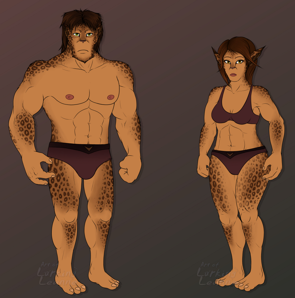 Verpi Reference - Male and Female (Desert)